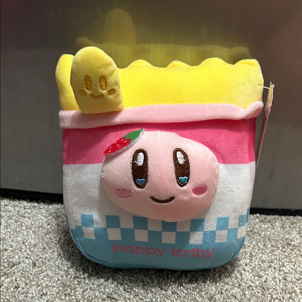 Colorful Kirby Plush Toy